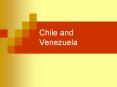 Chile and Venezuela Business Elites, the State and Economi