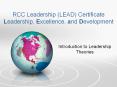 RCC Leadership (LEAD) Certificate Leadership, Excellence