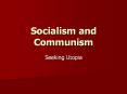 Social democracy Socialist political parties compete and wi