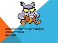 EDGAR ALLAN POE 4 CHARACTERISTICS OF A SHORT STORY: 1. Rea