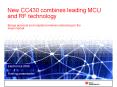 Brings personal and industrial wireless networking to ... T
