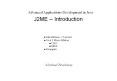 Introduction / Overview Java 2 Micro Edition CLDC MID