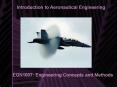Introduction to Aeronautical Engineering Introduction t