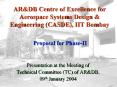 AR&DB Centre of Excellence for Aerospace Systems Design 