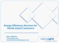 Energy Efficiency Services for Rhode Island Customers Mar