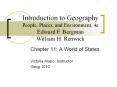 Introduction to Geography People, Places, and Environment
