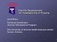Facility Development for Telemedicine in Prisons Janet Majo