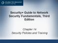 Security+ Guide to Network Security Fundamentals, Thir