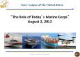 Navy League of the United States  The Role of Today s Marin