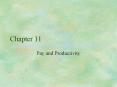 Chapter 11 Pay and Productivity Pay and productivit