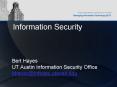... ipfw Physical Security Physically secure informatio