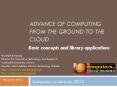 Advance of Computing From the Ground to the Cloud. Basi