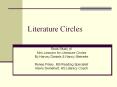 Literature Circles Book Study of Mini-Lessons for Literatur