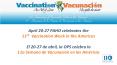 April 20-27 PAHO celebrates the 11th Vaccination Week in th