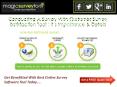 how to create an online survey for free by MagicSurveyTool