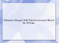 Eliminate Allergens With Filtration Systems Offered By FVS Inc
