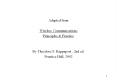 Adapted from Wireless Communications Principles & Practic