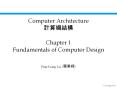 Computer Architecture       Chapter 1 Fundamentals o