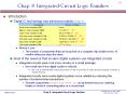 Chap. 8 Integrated-Circuit Logic Families Introductio