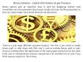 Binary Options - Useful information to get Finances