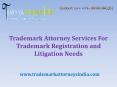 Trademark Attorney Services For Trademark Registration and Litigation Needs