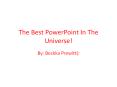 the best powerpoint in the world