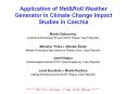 Theoretical and Applied Climatology, 72, 85-102. Huth R.