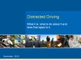 Distracted Driving What it is, what to do about it and law