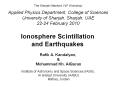 The Sharjah-Stanford VLF Workshop Applied Physic