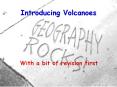 Earthquakes may also occur in volcanic regions and ar
