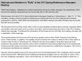 NationaLease Members to "Rally" at the 2013 Spring Maintenance Managers Meeting