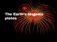 The Earth s tectonic plates Types of Plates Compressiona