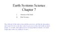 Earth Systems Science Chapter 7 Structure of the Earth Plat