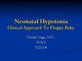 Neonatal Hypotonia Clinical Approach To Floppy Baby Osam