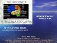 NEUROCIENCIA Y EDUCACION IV ENCUENTRO ANUAL RED ORIENTACI 