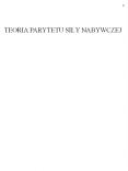 TEORIA PARYTETU SI Y NABYWCZEJ * 2. a) Co to znaczy,  e w 