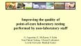 Improving the quality of point-of-care laboratory testin