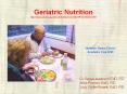 In the very healthy elderly, ... What dietary or othe