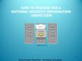 HOW TO PREPARE FOR A NATIONAL SECURITY INFORMATIO