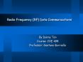 Radio Frequency (RF) Data Communications By Danny To