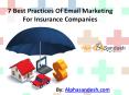 7 Best Practices Of Email Marketing For Insurance Companies