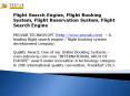 Flight Search Engine, Flight Booking System, Flight Reservation System, Flight Search Engine