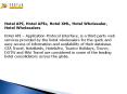 Hotel API, Hotel APIs, Hotel XML, Hotel Wholesaler, Hotel Wholesalers