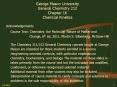 George Mason University General Chemistry 212 Chapter 1