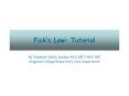 Fick s Law: Tutorial By Elizabeth Kelley Buzbee AAS