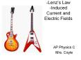 -Lenz s Law-Induced Current and Electric Fields AP Physics 