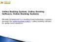 Online Booking System, Online Booking Software, Online Booking Systems