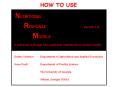 HOW TO USE The confidence intervals and standard errors o