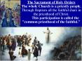 And so the liturgy speaks of the ordo episcoporum, ord