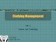 Clothing Management Unit 5 Careers and Technology Tonj